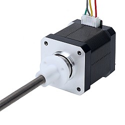 Nema 17 외부 48mm 스택 1.68A 리드 2mm(0.07874") 길이 200mm