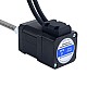 Nema 17 외부 에이컴 리니어 스테퍼 모터 1.68A 48mm 스택 스크류 리드 8mm(0.31496") 광학식 증분형 엔코더 1000PPR - 17E19S1684MB4-300RS-OE1K | StepperOnline