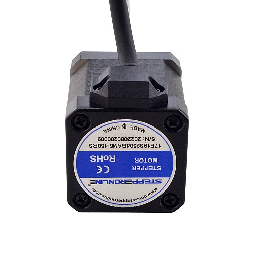 NEMA 17 외부 볼 나사 선형 스테퍼 모터 2.5A 48mm 스택 나사 리드 2mm(0.07874) 리드 길이 150mm