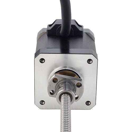 NEMA 17 외부 볼 나사 선형 스테퍼 모터 2.5A 48mm 스택 나사 리드 2mm(0.07874) 리드 길이 150mm