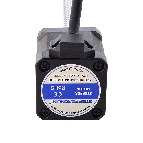 NEMA 17 외부 볼 나사 선형 스테퍼 모터 2.5A 48mm 스택 나사 리드 8mm(0.3150) 리드 길이 150mm NEMA 17 외부 볼 나사 선형 스테퍼 모터 2.5A 48mm 스택 나사 리드 8mm(0.3150) 리드 길이 150mm