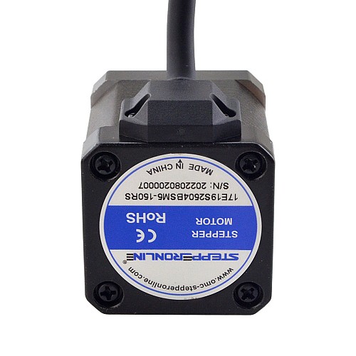 NEMA 17 외부 볼 나사 선형 스테퍼 모터 2.5A 48mm 스택 나사 리드 1mm(0.03937) 리드 길이 150mm NEMA 17 외부 볼 나사 선형 스테퍼 모터 2.5A 48mm 스택 나사 리드 1mm(0.03937) 리드 길이 150mm