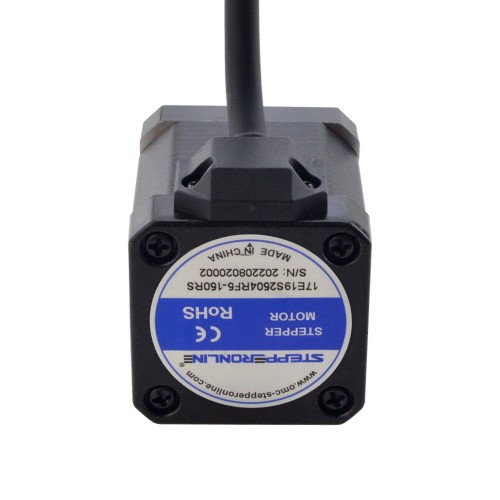 NEMA 17 외부 Acme 선형 스테퍼 모터 2.5A 48mm 스택 나사 리드 6.35mm(0.25) 리드 길이 150mm