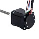 NEMA 17 외부 사다리꼴 선형 스테퍼 모터 1.68A 48mm 스택(자기 인코더 포함) 1000PPR(4000CPR) - 17E19S1684MB4-200RS-AR4 | StepperOnline