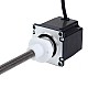 Nema 23 외부 56mm 스택 2A 리드 4mm(0.15748") 길이 300mm - 23E22S2004DJ4-300RS | StepperOnline