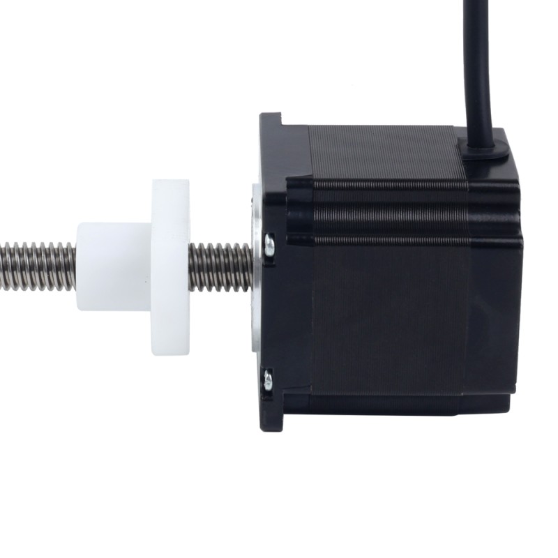 Nema 23 외부 56mm 스택 2A 리드 4mm(0.15748") 길이 300mm - 23E22S2004DJ4-300RS | StepperOnline