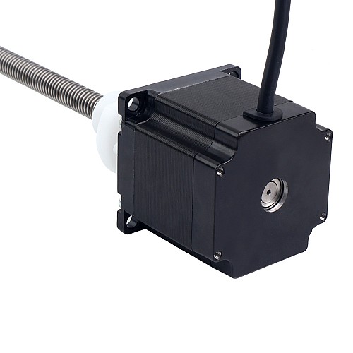 Nema 23 외부 56mm 스택 2A 리드 4mm(0.15748") 길이 300mm - 23E22S2004DJ4-300RS | StepperOnline