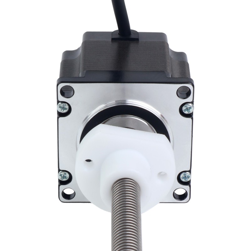 Nema 23 외부 56mm 스택 2A 리드 4mm(0.15748") 길이 300mm - 23E22S2004DJ4-300RS | StepperOnline