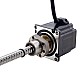 NEMA 23 외부 볼 나사 선형 스테퍼 모터 3.0A 56mm 스택 나사 리드 5mm(0.1969) 리드 길이 200mm