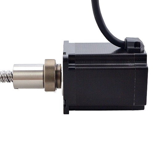 NEMA 23 외부 볼 나사 선형 스테퍼 모터 4.0A 75mm 스택 나사 리드 10mm(0.3937) 리드 길이 200mm NEMA 23 외부 볼 나사 선형 스테퍼 모터 4.0A 75mm 스택 나사 리드 10mm(0.3937) 리드 길이 200mm