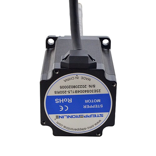 NEMA 23 외부 볼 나사 선형 스테퍼 모터 4.0A 75mm 스택 나사 리드 10mm(0.3937) 리드 길이 200mm NEMA 23 외부 볼 나사 선형 스테퍼 모터 4.0A 75mm 스택 나사 리드 10mm(0.3937) 리드 길이 200mm