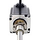 NEMA 23 외부 볼 나사 선형 스테퍼 모터 4.0A 75mm 스택 나사 리드 2mm(0.07874) 리드 길이 200mm