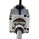 NEMA 23 외부 볼 나사 선형 스테퍼 모터 4.0A 75mm 스택 나사 리드 5mm(0.1969) 리드 길이 200mm