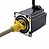 NEMA 23 외부 Acme 선형 스테퍼 모터 4.0A 76mm 길이 리드 10.16mm(0.4") 스트로크 200mm