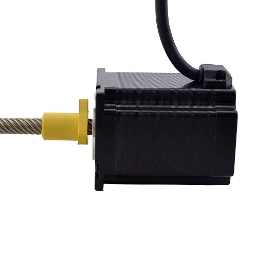 NEMA 23 외부 Acme 선형 스테퍼 모터 4.0A 76mm 길이 리드 25.4mm(1) 스트로크 200mm