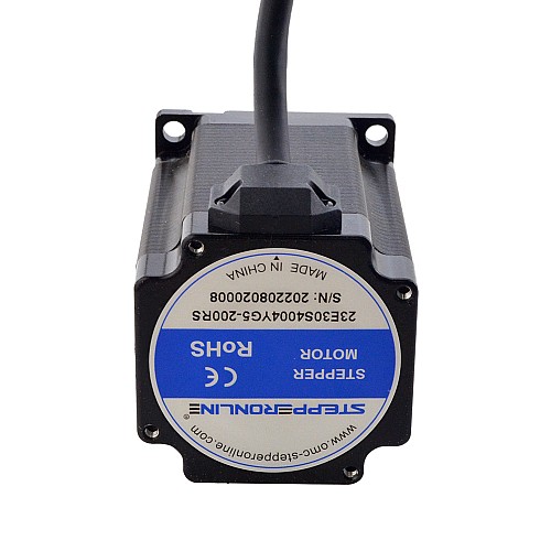 NEMA 23 외부 Acme 선형 스테퍼 모터 4.0A 76mm 길이 리드 25.4mm(1) 스트로크 200mm