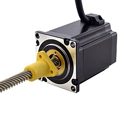 NEMA 23 외부 Acme 선형 스테퍼 모터 4.0A 76mm 길이 리드 25.4mm(1") 스트로크 200mm
