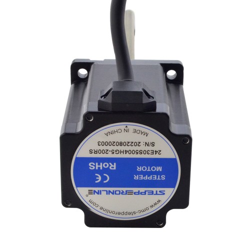 NEMA 24 외부 Acme 선형 스테퍼 모터 5.0A 75mm 길이 리드 5.08mm(0.2) 스트로크 200mm