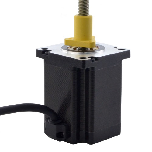 NEMA 24 외부 Acme 선형 스테퍼 모터 5.0A 75mm 길이 리드 5.08mm(0.2) 스트로크 200mm