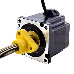 NEMA 34 외부 Acme 선형 스테퍼 모터 5.5A 76mm 길이 리드 2.54mm(0.1") 스트로크 200mm