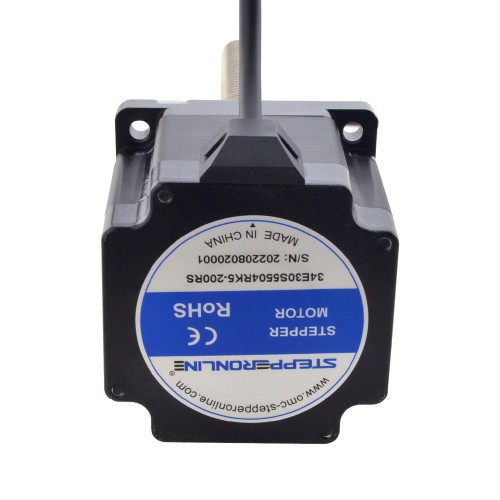 NEMA 34 외부 Acme 선형 스테퍼 모터 5.5A 76mm 길이 리드 6.35mm(0.25) 스트로크 200mm