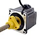 NEMA 34 외부 Acme 선형 스테퍼 모터 5.5A 76mm 길이 리드 6.35mm(0.25) 스트로크 200mm