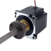 NEMA 34 외부 Acme 선형 스테퍼 모터 5.5A 76mm 길이 리드 6.35mm(0.25") 스트로크 250mm - 34E31S5504RK5-250RS | StepperOnline