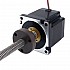 NEMA 34 외부 Acme 선형 스테퍼 모터 5.5A 76mm 길이 리드 6.35mm(0.25") 스트로크 250mm