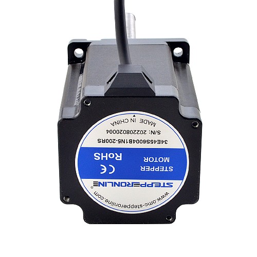 NEMA 34 외부 볼 나사 선형 스테퍼 모터 8Nm(1132.90oz.in) 6.0A 114mm 스택 나사 리드 10mm(0.3937) 리드 길이 200mm