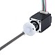 Nema 8 외부 30mm 스택 0.24A 리드 0.6096mm(0.024")  길이 150mm - 8E11S0244CC4-150RS | StepperOnline