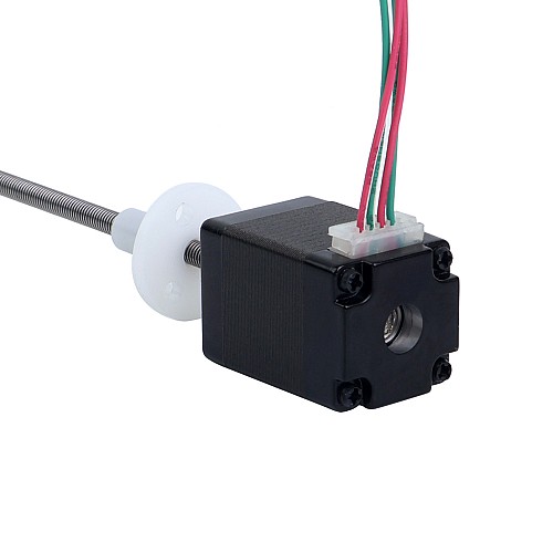 Nema 8 외부 30mm 스택 0.24A 리드 0.6096mm(0.024")  길이 150mm - 8E11S0244CC4-150RS | StepperOnline