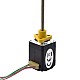 NEMA 8 외부 사다리꼴선형 스테퍼 모터 0.5A 30mm 스택 나사 리드 2mm(0.07874) 리드 길이 100mm