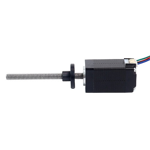 Nema 8 외부 사다리꼴 선형 스테퍼 모터 0.6A 38mm 스택 나사 리드 2mm(0.07874) 리드 길이 60mm