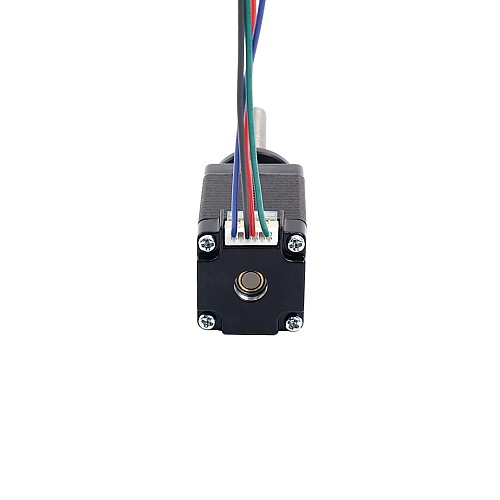 Nema 8 외부 사다리꼴 선형 스테퍼 모터 0.6A 38mm 스택 나사 리드 2mm(0.07874) 리드 길이 60mm