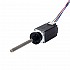 Nema 8 외부 사다리꼴 선형 스테퍼 모터 0.6A 38mm 스택 나사 리드 2mm(0.07874") 리드 길이 60mm