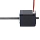 Nema 11 비캡티브 34mm 스택 0.75A 리드 2mm(0.07874") 길이 100mm - 11N13S0754AA4-100RS | StepperOnline