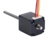 Nema 11 비캡티브 34mm 스택 0.75A 리드 2mm(0.07874") 길이 100mm - 11N13S0754AA4-100RS | StepperOnline