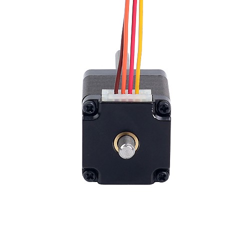 Nema 11 비캡티브 34mm 스택 0.75A 리드 2mm(0.07874") 길이 100mm - 11N13S0754AA4-100RS | StepperOnline