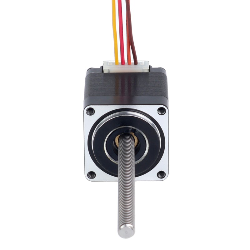 Nema 11 비캡티브 34mm 스택 0.75A 리드 2mm(0.07874") 길이 100mm - 11N13S0754AA4-100RS | StepperOnline