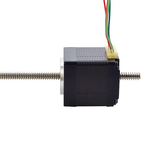 NEMA 11 비캡티브 Acme 선형 스테퍼 모터 1.0A 32.2mm 스택 나사 리드 1.27mm(0.05) 리드 길이 200mm