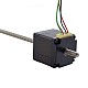 NEMA 11 비캡티브 Acme 선형 스테퍼 모터 1.0A 32.2mm 스택 나사 리드 1.27mm(0.05) 리드 길이 200mm