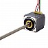 NEMA 11 비캡티브 Acme 선형 스테퍼 모터 1.0A 32.2mm 스택 나사 리드 1.27mm(0.05") 리드 길이 200mm