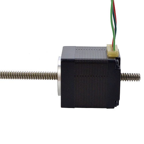 NEMA 11 비캡티브 Acme 선형 스테퍼 모터 1.0A 32.2mm 스택 나사 리드 2.54mm(0.1) 리드 길이 200mm