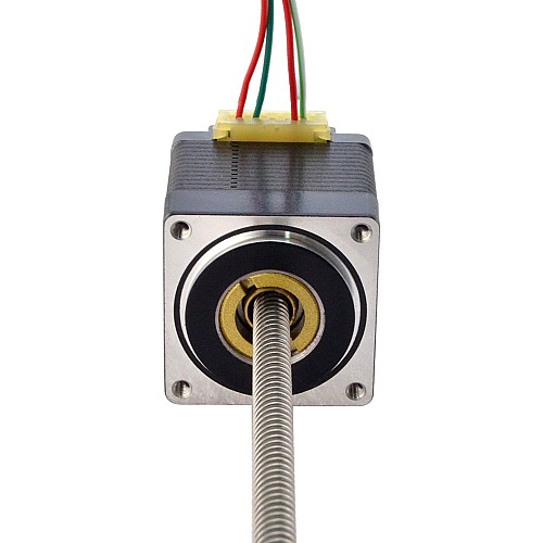 NEMA 11 비캡티브 Acme 선형 스테퍼 모터 1.0A 32.2mm 스택 나사 리드 5.08mm(0.2) 리드 길이 200mm NEMA 11 비캡티브 Acme 선형 스테퍼 모터 1.0A 32.2mm 스택 나사 리드 5.08mm(0.2) 리드 길이 200mm