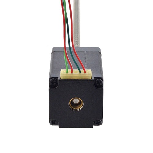 NEMA 11 비캡티브 Acme 선형 스테퍼 모터 1.0A 46mm 스택 나사 리드 2.54mm(0.1) 리드 길이 200mm