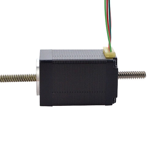 NEMA 11 비캡티브 Acme 선형 스테퍼 모터 1.0A 46mm 스택 나사 리드 5.08mm(0.2) 리드 길이 200mm NEMA 11 비캡티브 Acme 선형 스테퍼 모터 1.0A 46mm 스택 나사 리드 5.08mm(0.2) 리드 길이 200mm