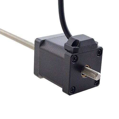 NEMA 14 비캡티브 Acme 선형 스테퍼 모터 1.5A 47mm 스택 나사 리드 1.27mm(0.05) 리드 길이 200mm