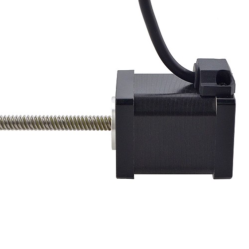 NEMA 14 비캡티브 Acme 선형 스테퍼 모터 1.5A 47mm 스택 나사 리드 6.35mm(0.25) 리드 길이 200mm NEMA 14 비캡티브 Acme 선형 스테퍼 모터 1.5A 47mm 스택 나사 리드 6.35mm(0.25) 리드 길이 200mm