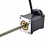 CN 세일중 - NEMA 14 비캡티브 Acme 선형 스테퍼 모터 1.5A 47mm 스택 나사 리드 6.35mm(0.25") 리드 길이 200mm