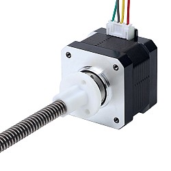 Nema 17 외부 34mm 스택 0.4A 리드 4mm(0.15748") 길이 100mm